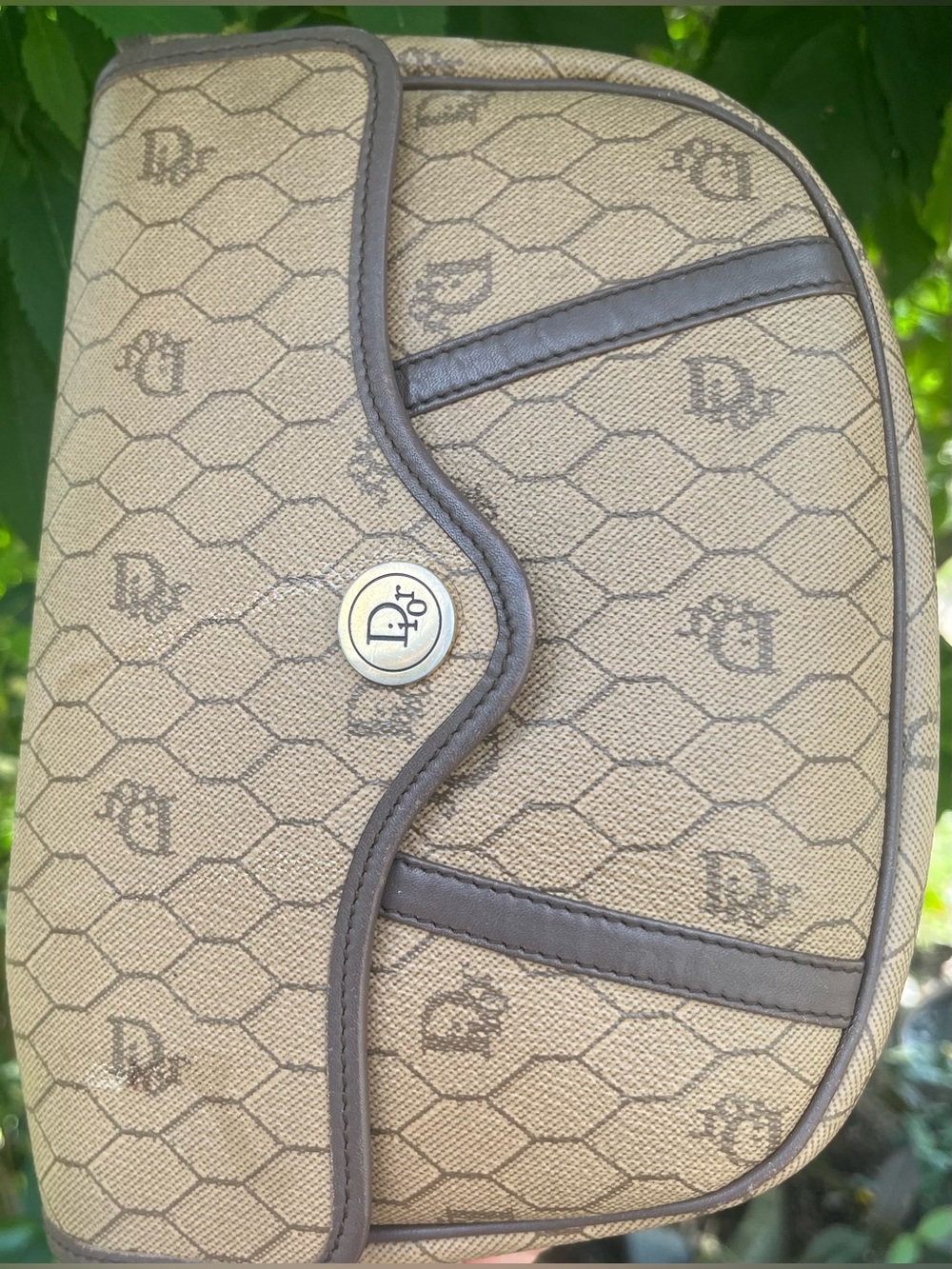 Vintage DIOR MONOGRAM CANVAS  bag